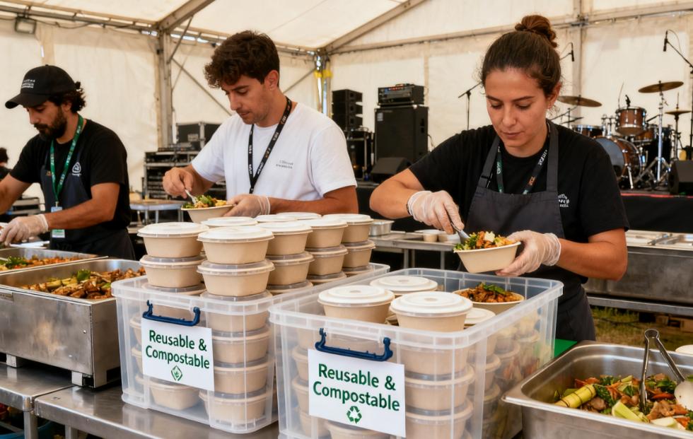 80% of Major European Music Festivals Adopt Sugarcane Pulp Tableware to Achieve ＂Zero Waste＂ Goal